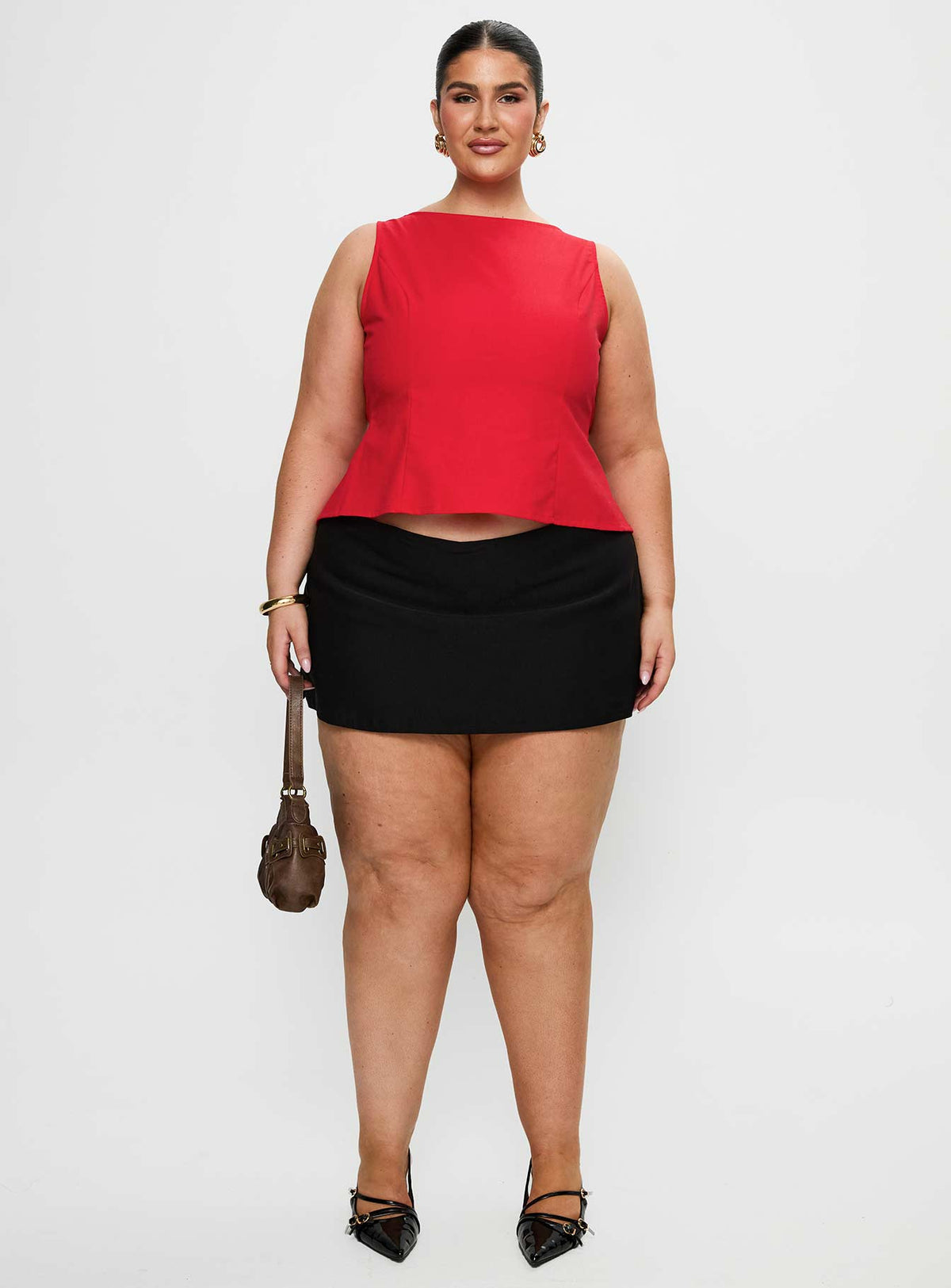 Lilitina Top Red Curve