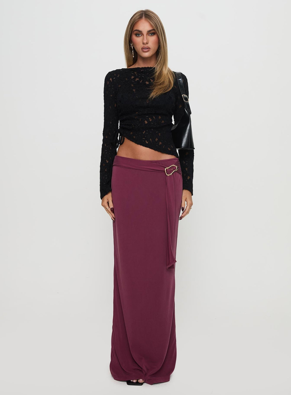 Sensua Long Sleeve Top Black