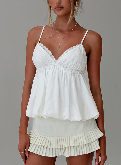 Lizette Top White