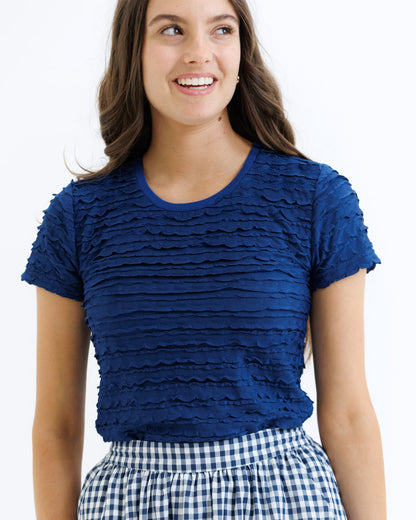 Scallop Tee