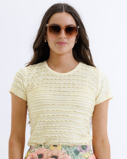 Scallop Tee
