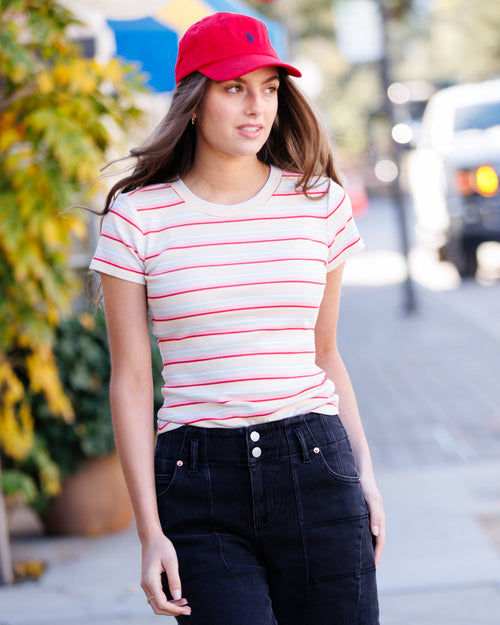 The Right Stripe Top