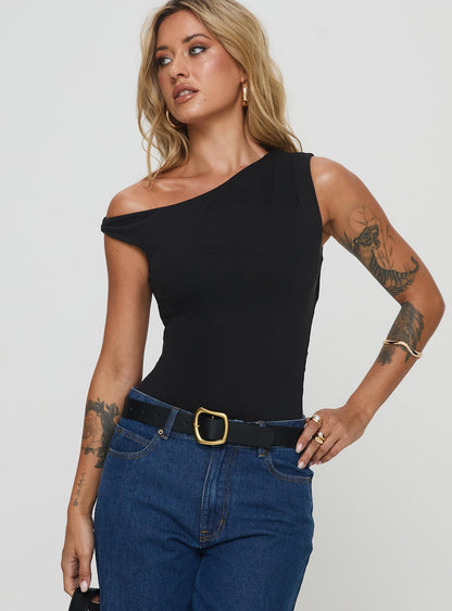 Miyako Bodysuit Black Tall