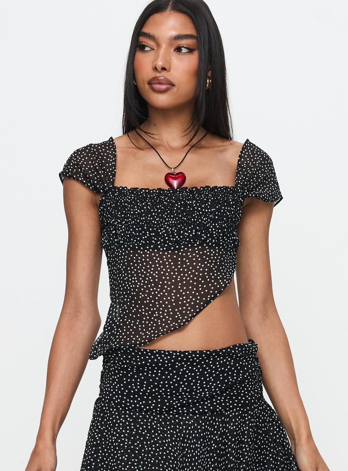 District Top Onyx Polka