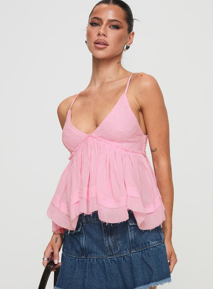 Zephyra Top Pink