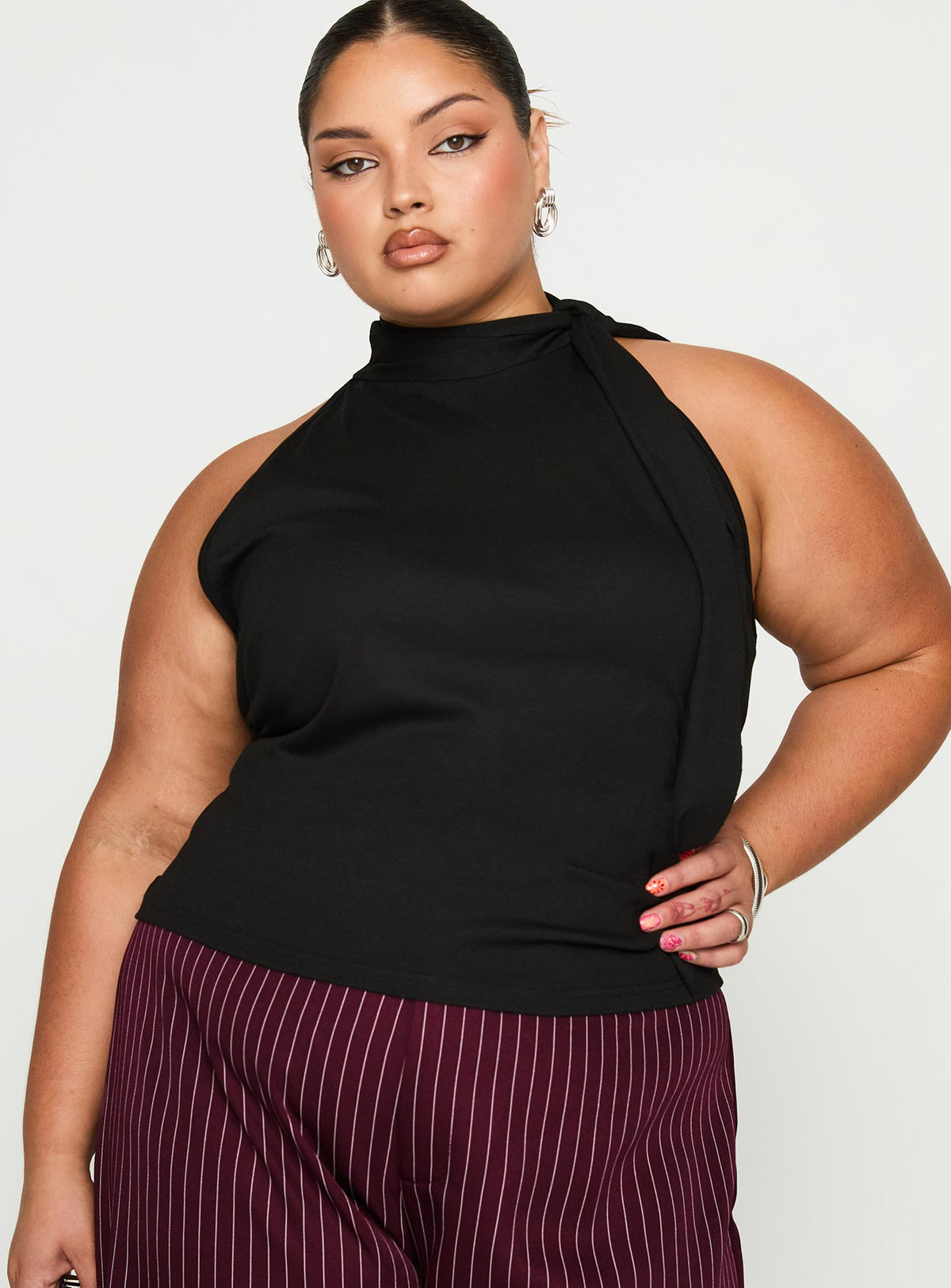 Mathias Top Black Curve