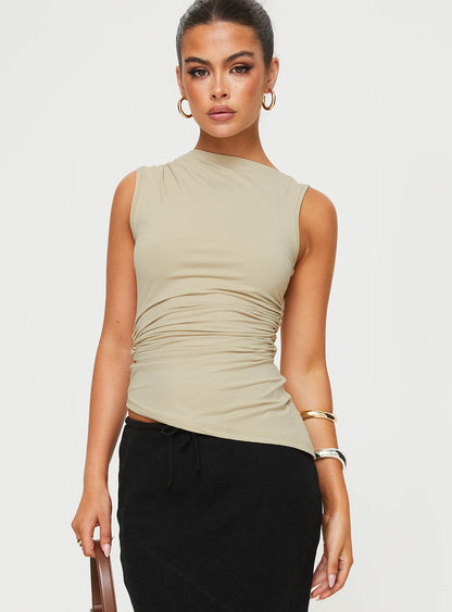 Jassie Top Beige
