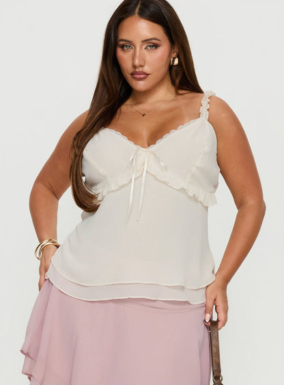Taini Top Cream Curve