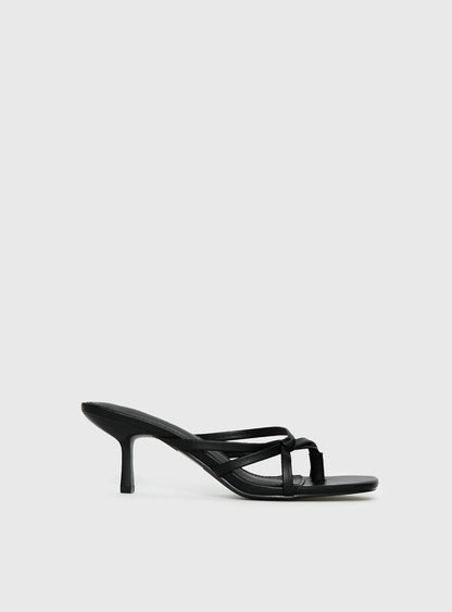 Goalie Heels Black