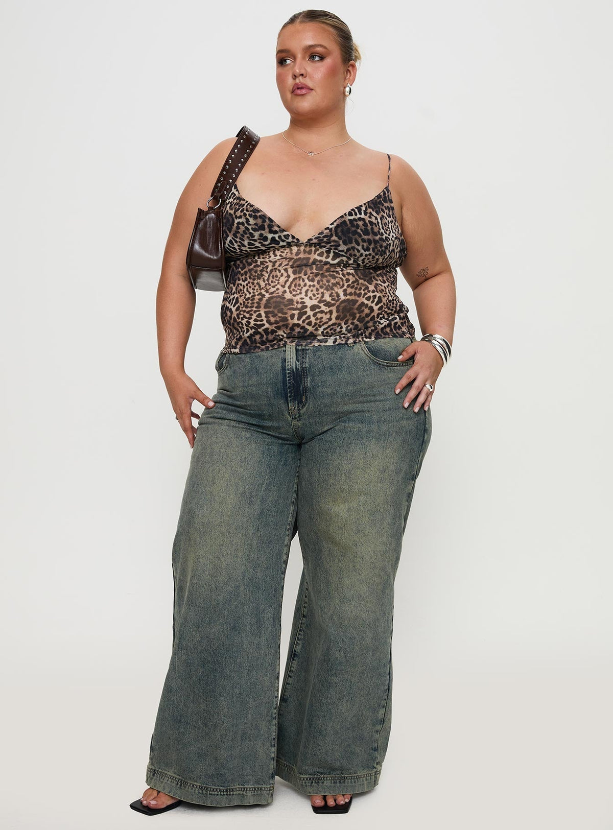 Fast Times Top Leopard Curve