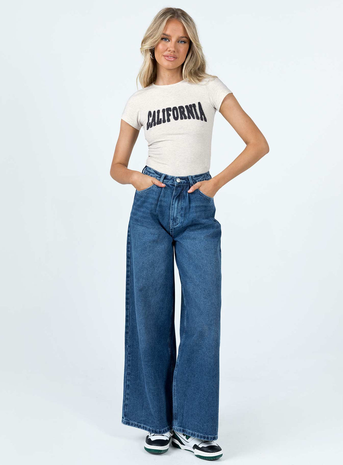 Destination California Tee Grey
