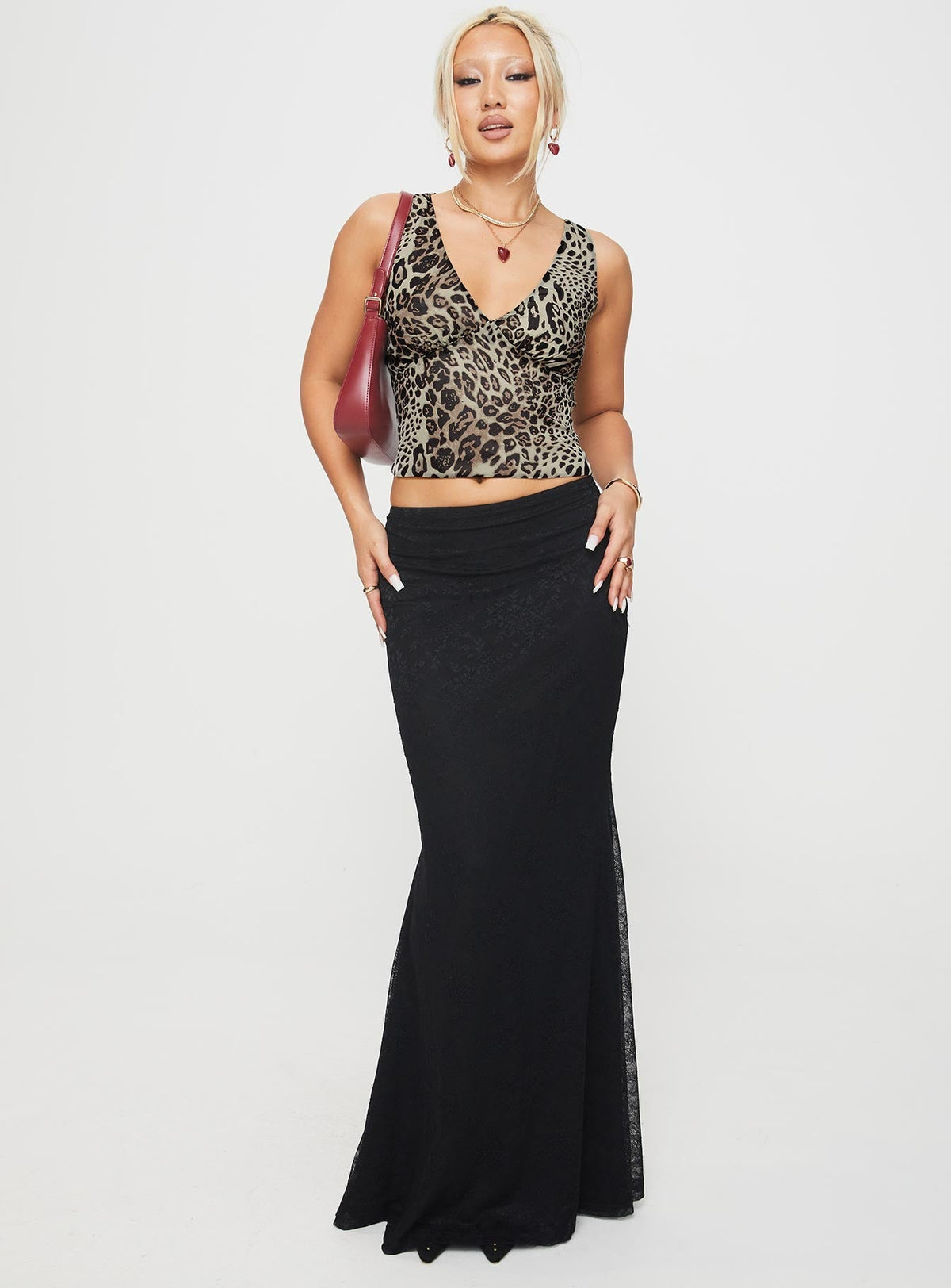 Honeymoon Stage Top Leopard