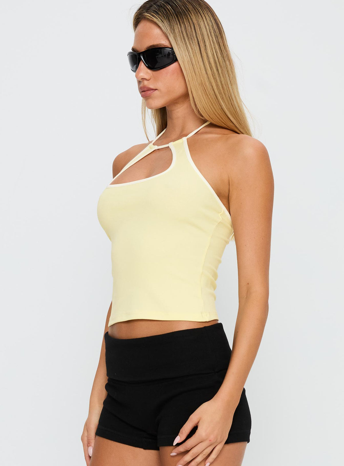 Intellect Top Yellow / White