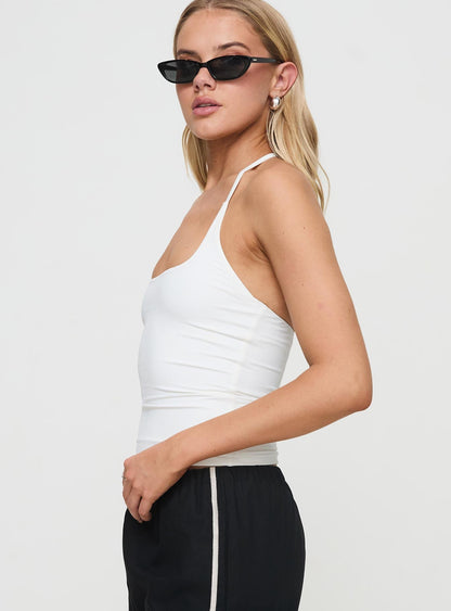 Ezekiel Nylon Top White
