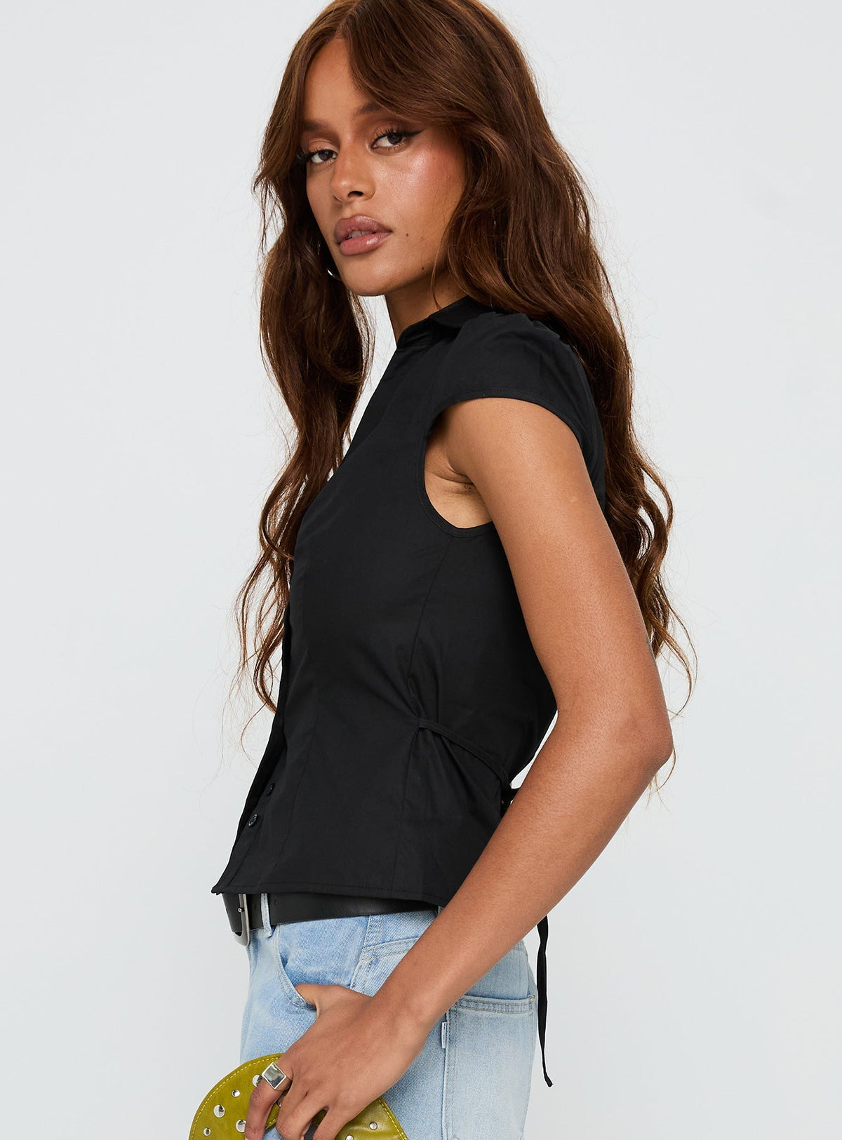 Arianwyn Short Sleeve Shirt Black