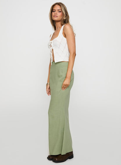 Giulia Knit Top White