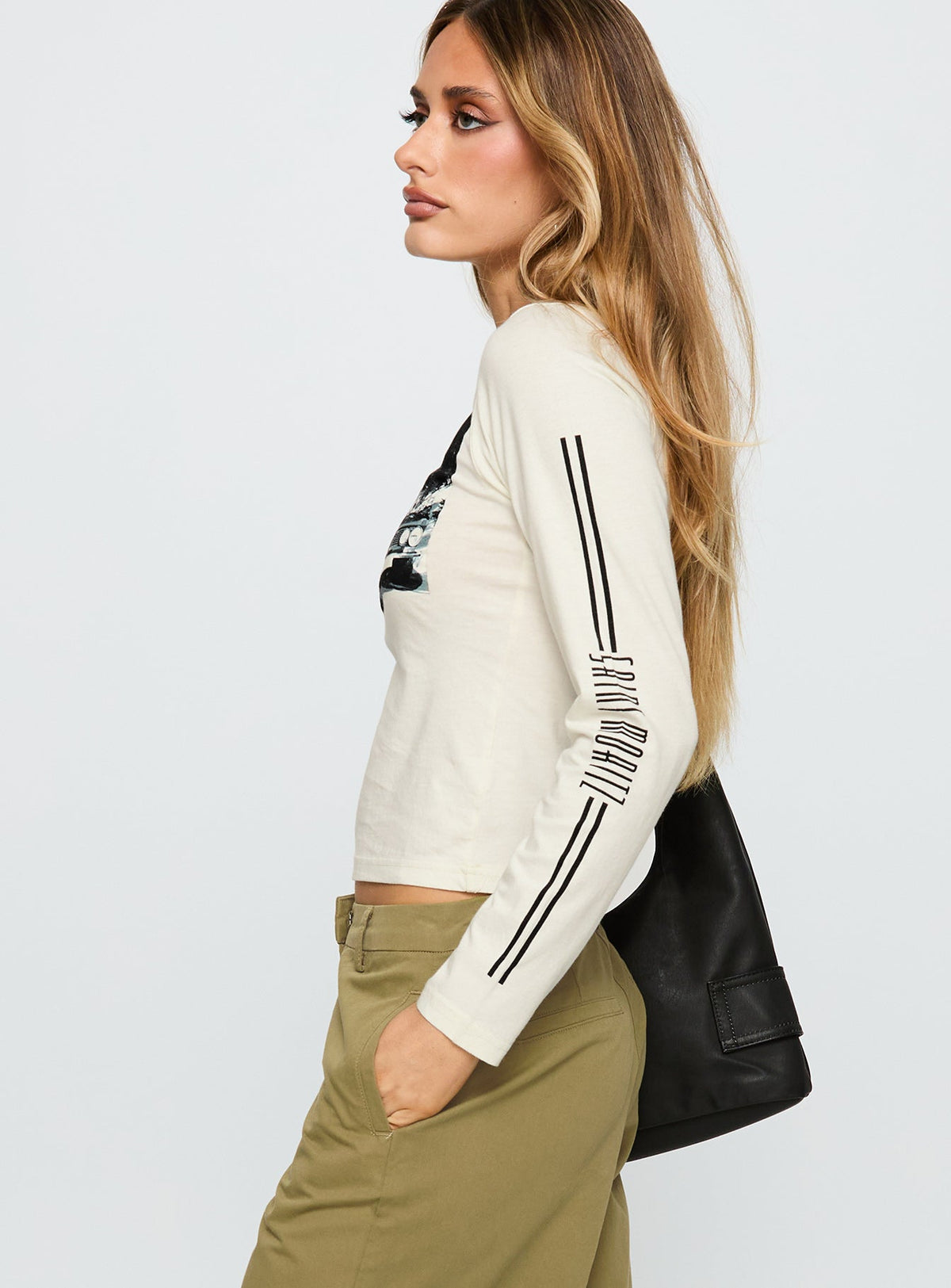 Saint Moritz Long Sleeve Top Washed Marshmellow