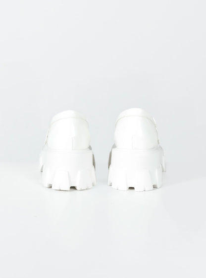 Penny Lane Loafer White