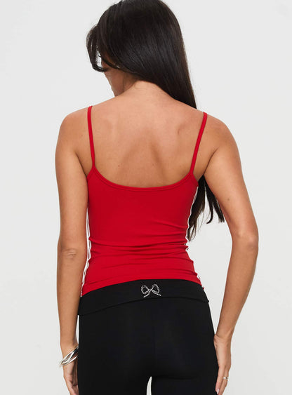 89 Trackstar Top Red