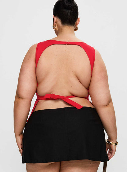 Lilitina Top Red Curve