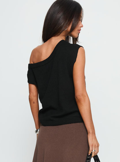 Ashfield Off Shoulder Top Black