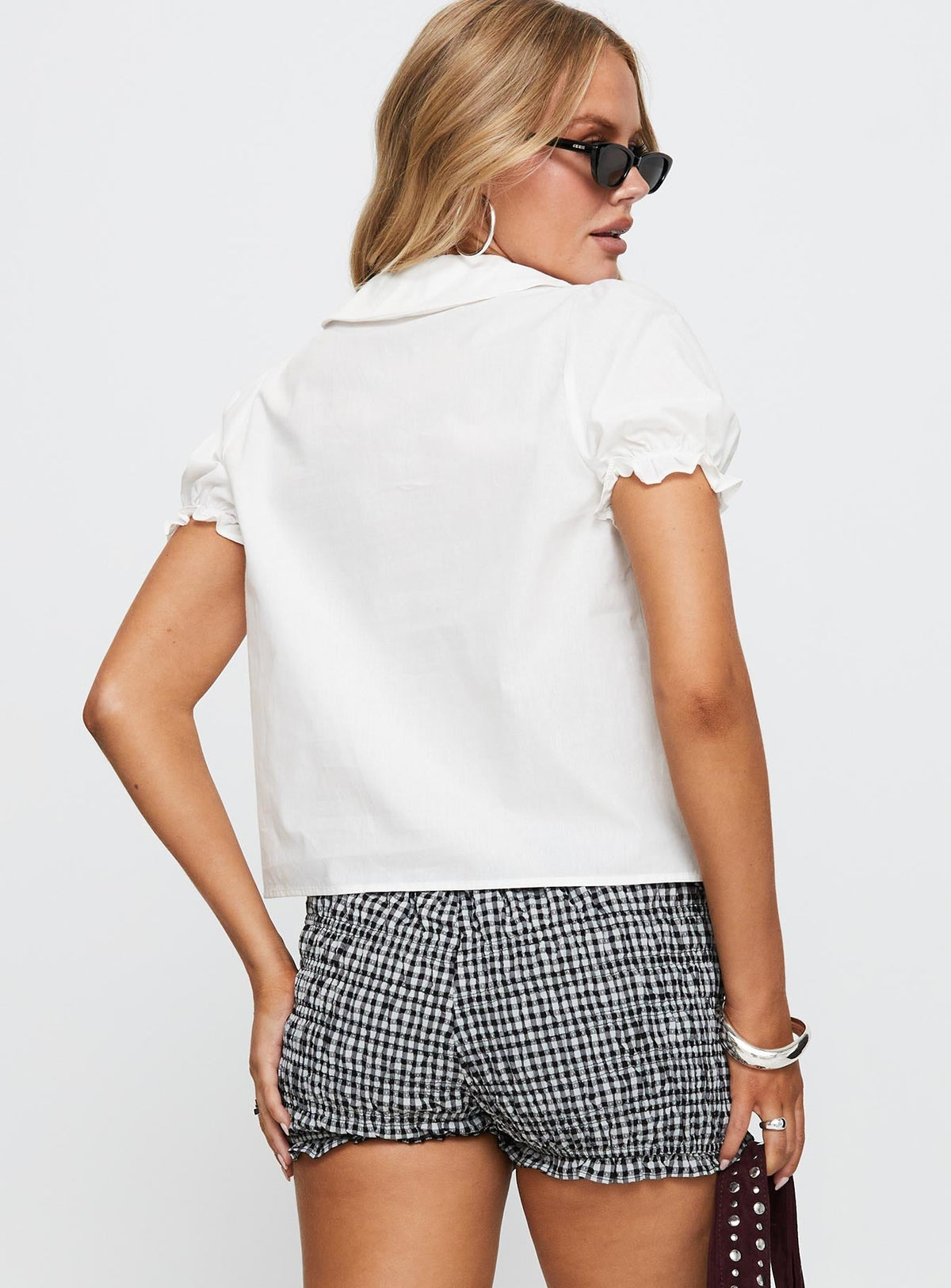 Neverland Blouse Top White