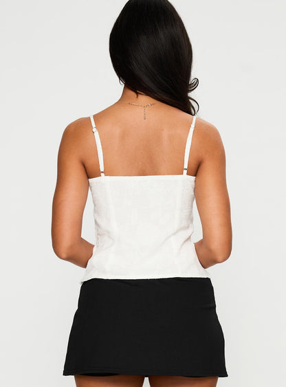 Idolized Top White