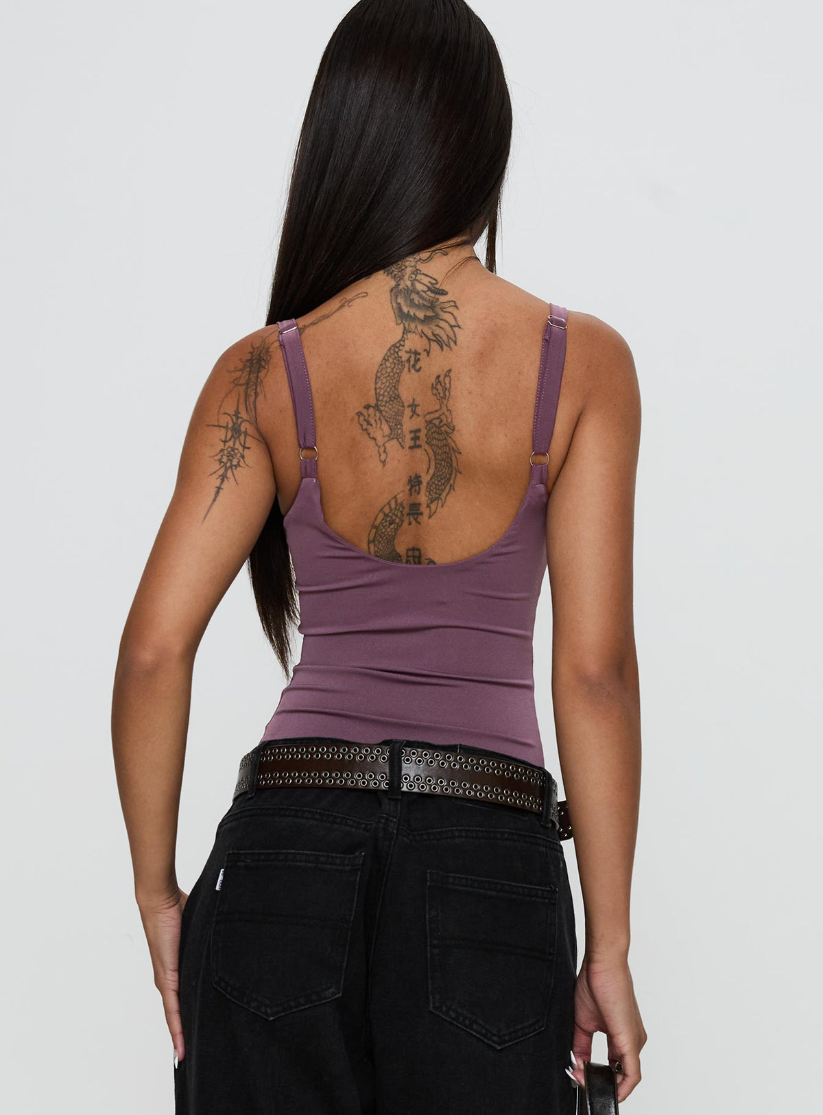 Off Stage Bodysuit Purple