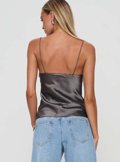 Mariah Top Grey
