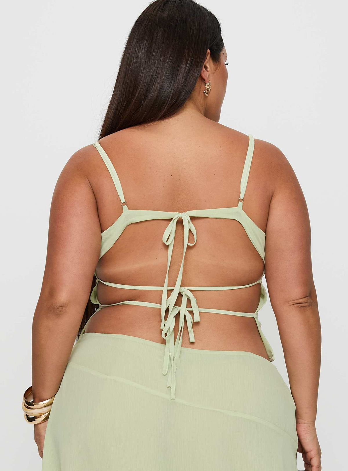 Pappilion Top Sage Curve