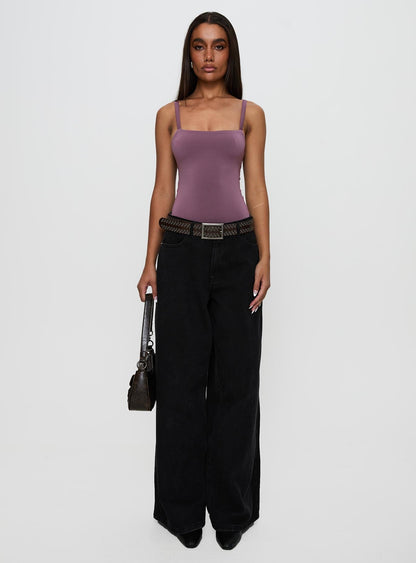 Off Stage Bodysuit Purple
