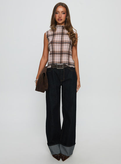 Ford Top Tan Plaid