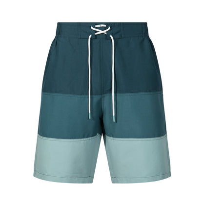 Bendon Mens Swimshorts - Deep Teal/Aegean Teal/Summer Sky