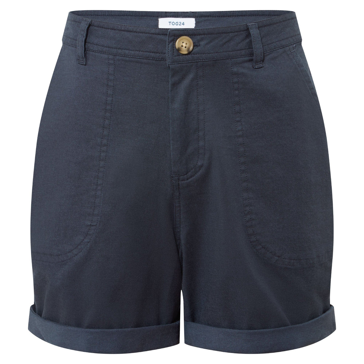 Canvey Womens Chino Shorts - Dark Indigo