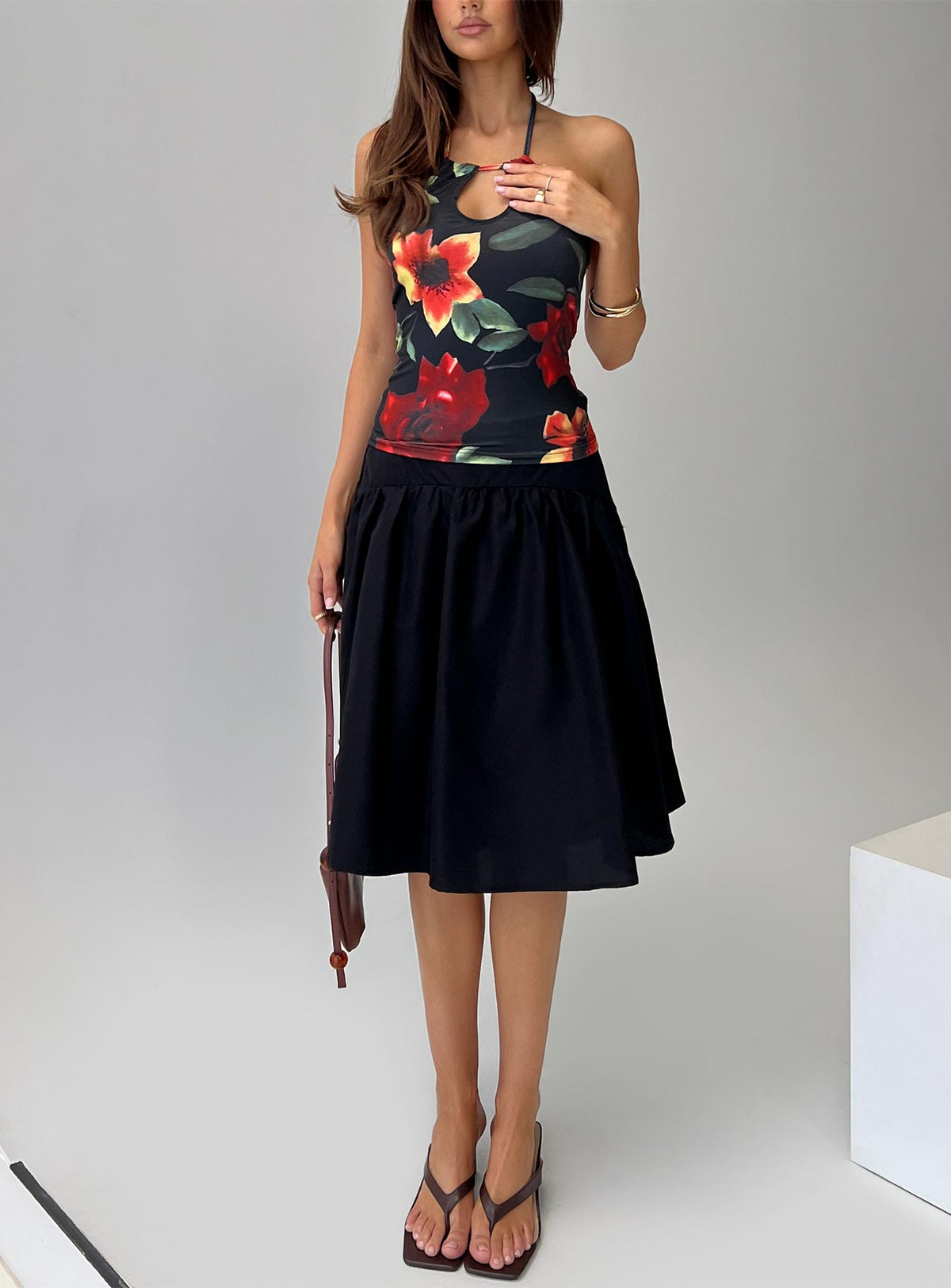 Inside Jokes Top Floral Multi