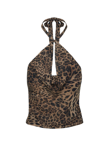 Eleganza Top Leopard Petite