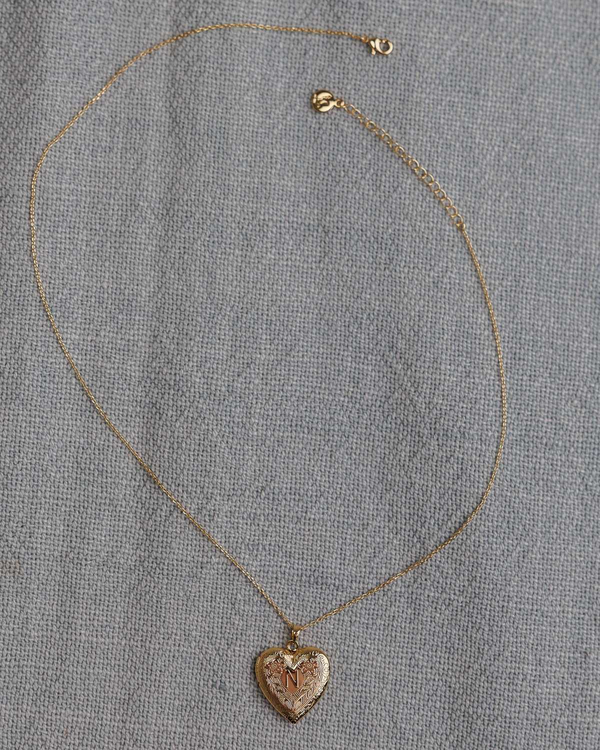 Monogram Heirloom Locket - Final Sale