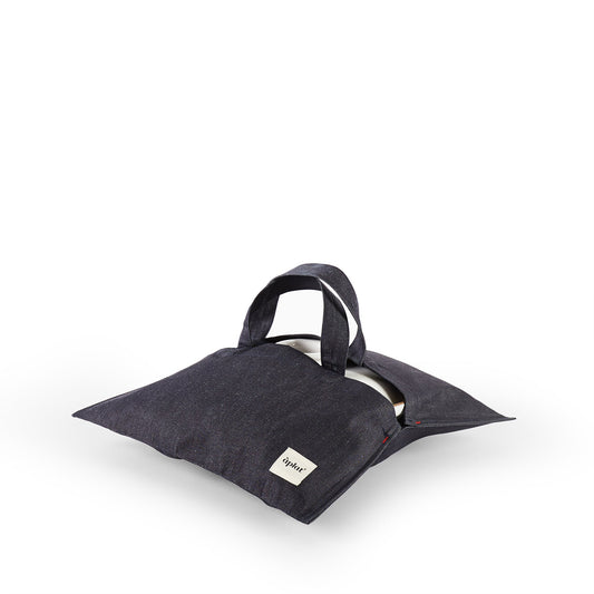 Plat Tote in Denim