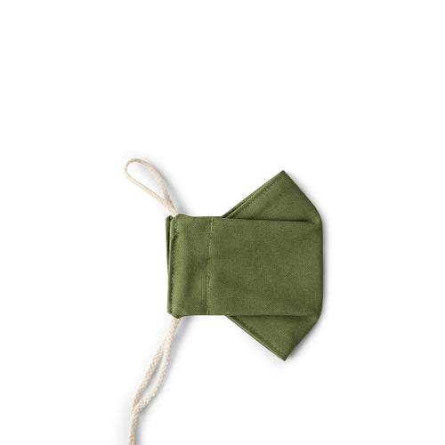 Cotton Face Mask in Olive