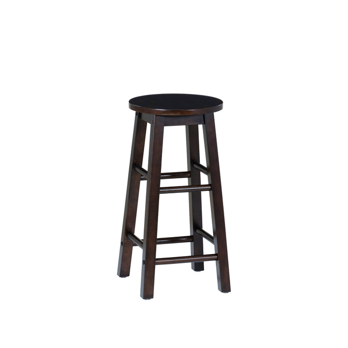 Walnut / Single Counter Stool