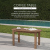 Adirondack Outdoor Coffee Table