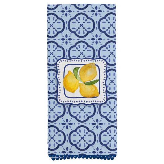 Amalfi Lemon Tea Towel