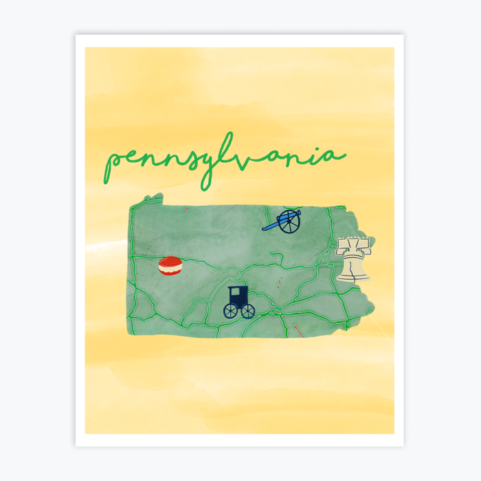 Art Print - Pennsylvania See America