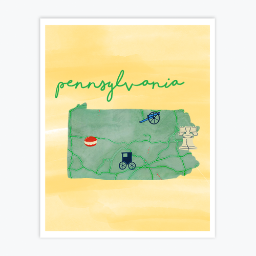 Art Print - Pennsylvania See America