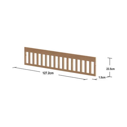 Baby Safety rail, 140x70 cm, Oak SAFETYRAIL safety-rail-for-baby-bed-1272x235x15-oak-clear-lacq  flexa-com.myshopify.com