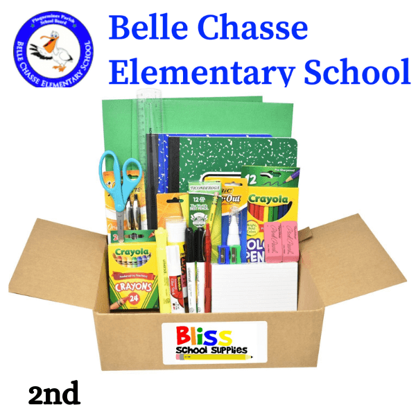 Belle Chasse Elementary Second Grade Supply Kit