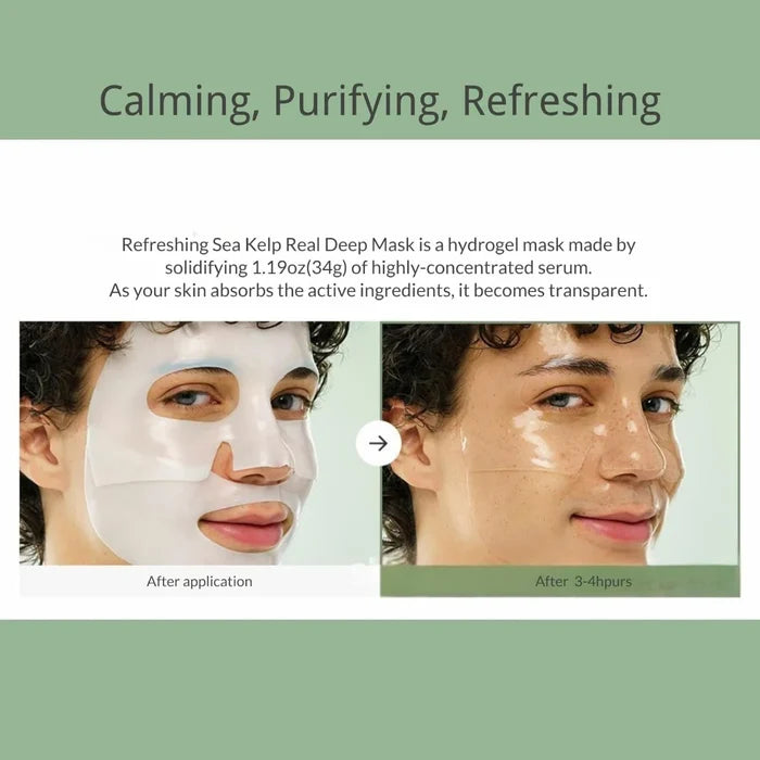Biodance Refreshing Sea Kelp Real Deep Mask 1pc