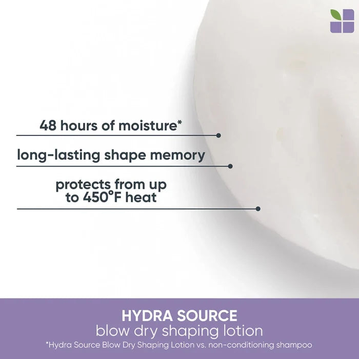 Biolage Professional Hydra Source Blow Dry Shaping Lotion 150ml