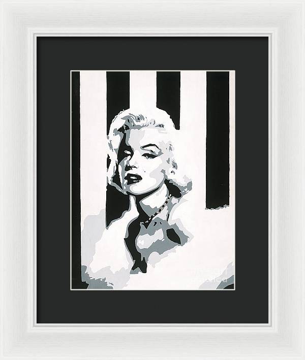 9" x 12" / White / Black