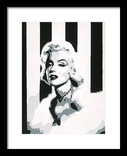 10.5" x 14" / Black / White